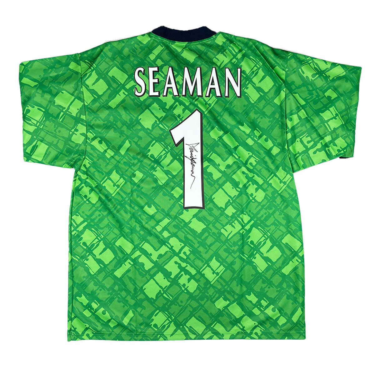 David Seaman Signed Arsenal FC 2022/2023 Icon Goalkeeper Shirt