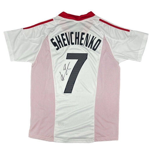 Andriy Shevchenko Signed AC Milan 2003/2004 Away Shirt