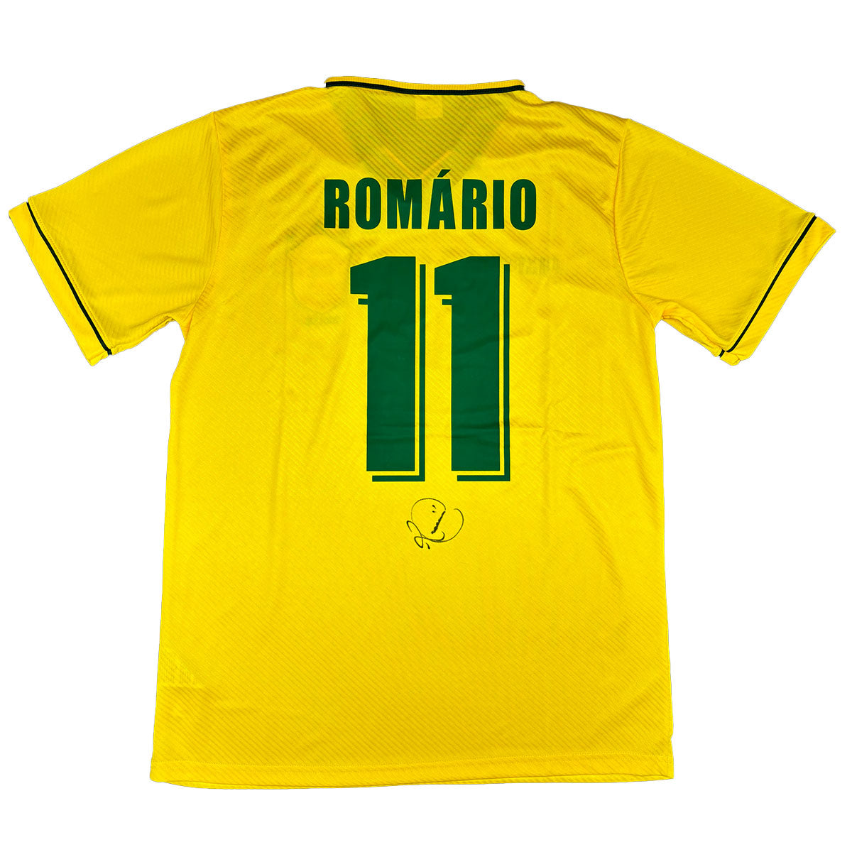 Romário Signed Brazil 1994/1996 Home Shirt