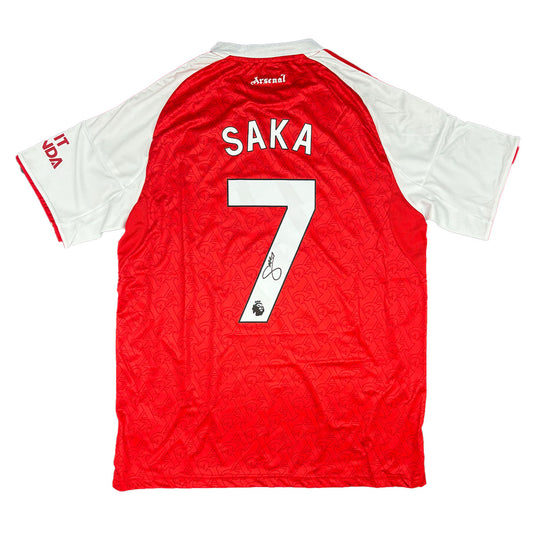 Bukayo Saka Signed Arsenal FC 2025/2026 Home Shirt