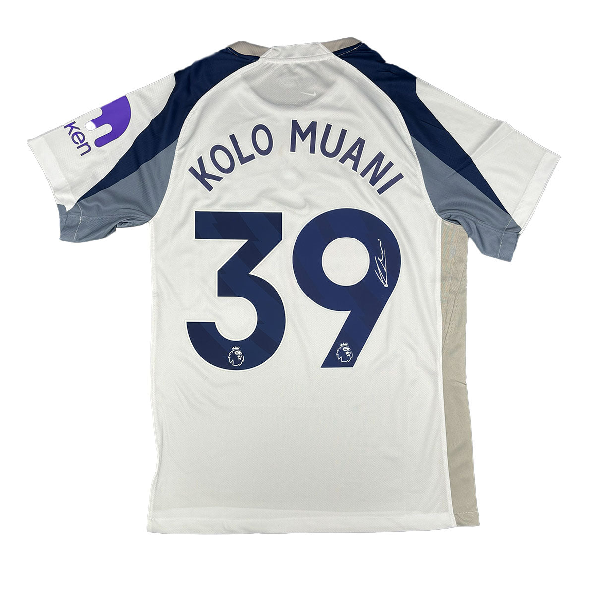 Randal Kolo Muani Signed Tottenham Hotspur 2025/2026 Home Shirt