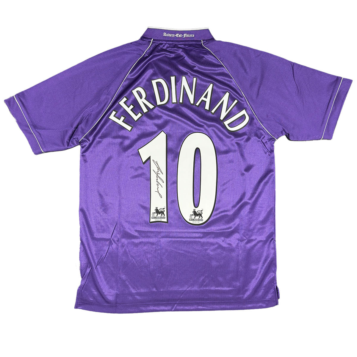Les Ferdinand Tottenham Hotspur Signed 1998/1999 Away Shirt