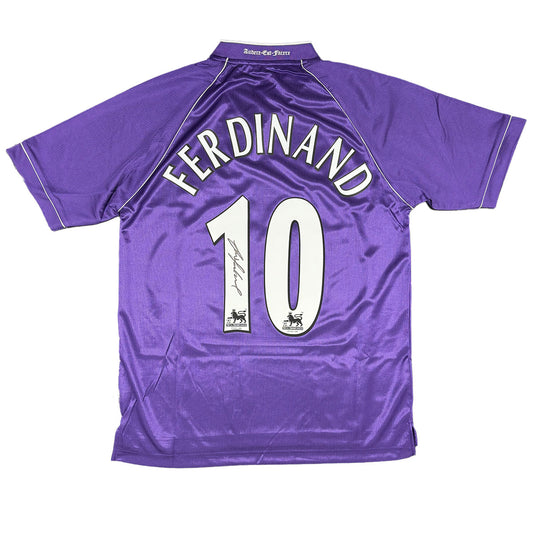 Les Ferdinand Signed Tottenham Hotspur 1998/1999 Away Shirt
