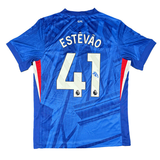 Estêvão Willian Signed Chelsea 2025/2026 Home Shirt
