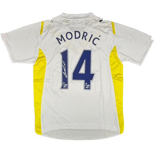 Luka Modrić Signed Tottenham Hotspur 2009/2010 Home Shirt