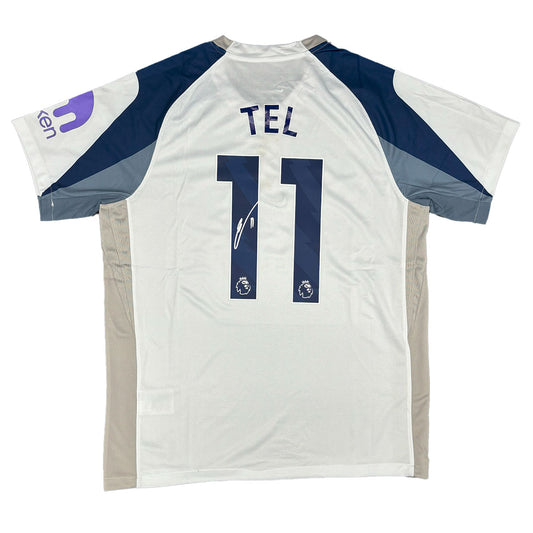 Mathys Tel Signed Tottenham Hotspur 2025/2026 Home Shirt