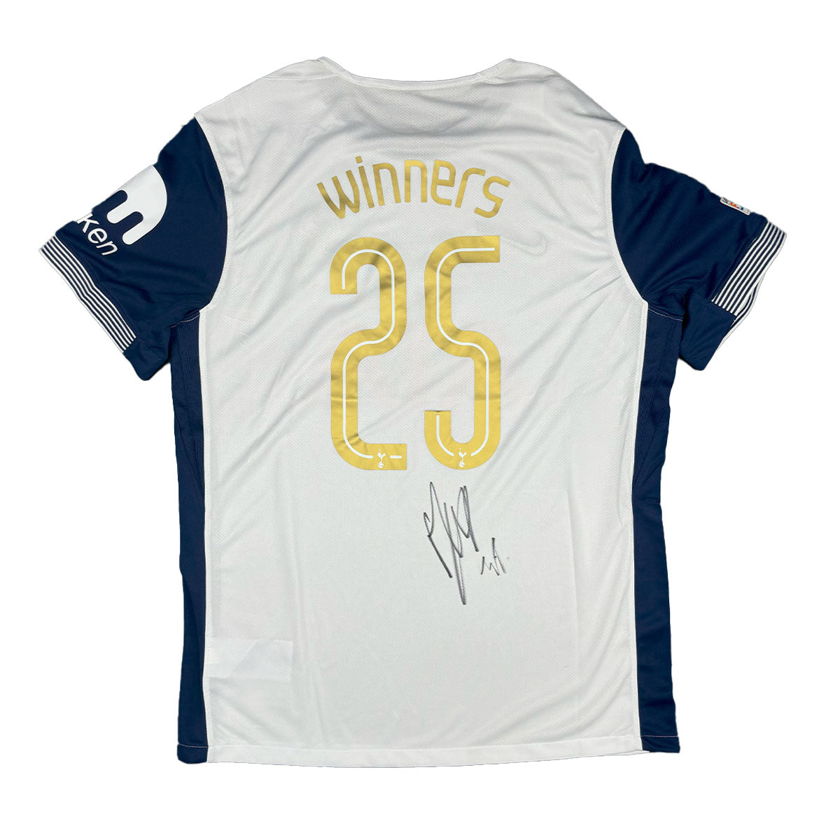 Micky Van De Ven Signed Tottenham Hotspur 'Winners 25' 2024/2025 Home Shirt