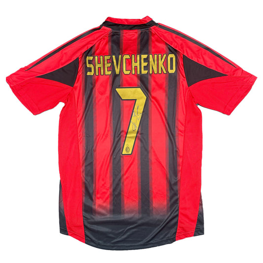 Andriy Shevchenko Signed AC Milan 2005/2006 Home Shirt