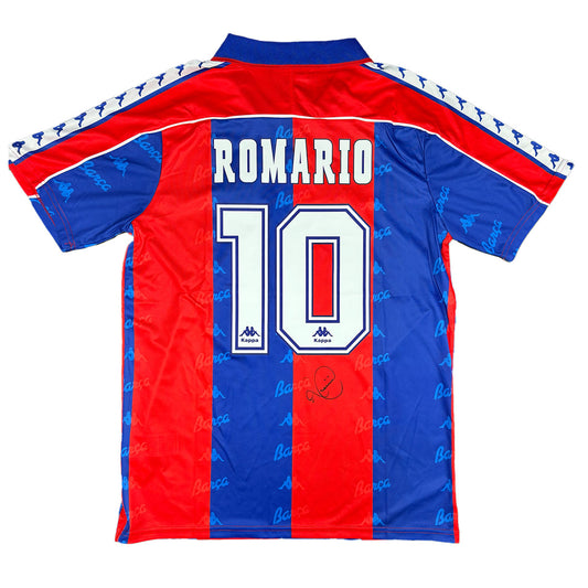 Romário Signed FC Barcelona 1992/1995 Home Shirt