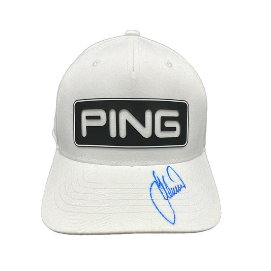 Lee Westwood Signed Ping Hat
