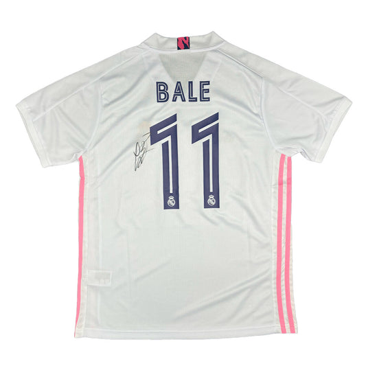 Gareth Bale Signed Real Madrid 2020/2021 Home Shirt