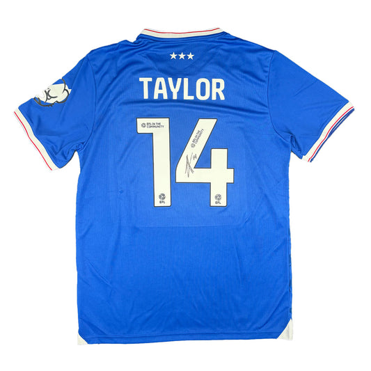 Jack Taylor Signed Ipswich Town 2025/2026 Home Shirt