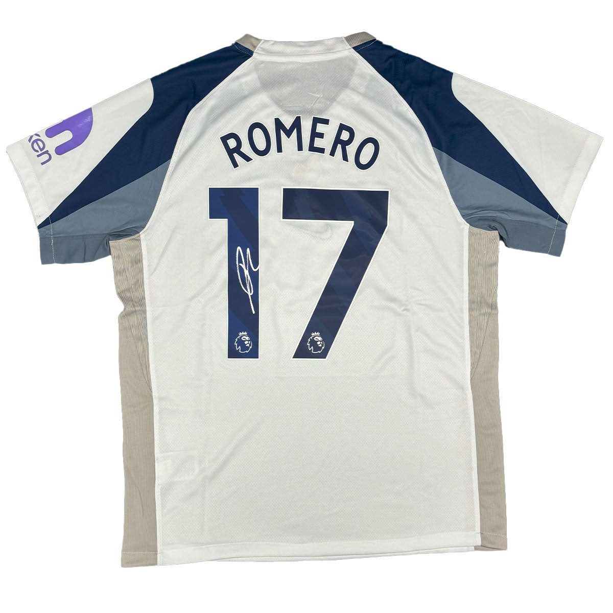 Cristian Romero Signed Tottenham Hotspur 2025/2026 Home Shirt