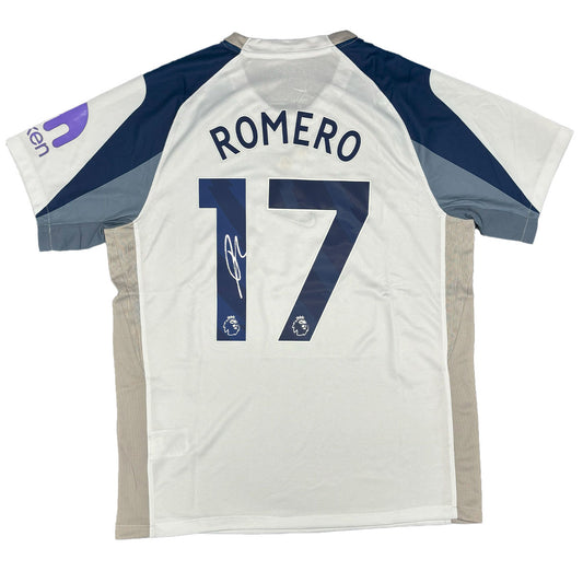 Cristian Romero Signed Tottenham Hotspur 2025/2026 Home Shirt