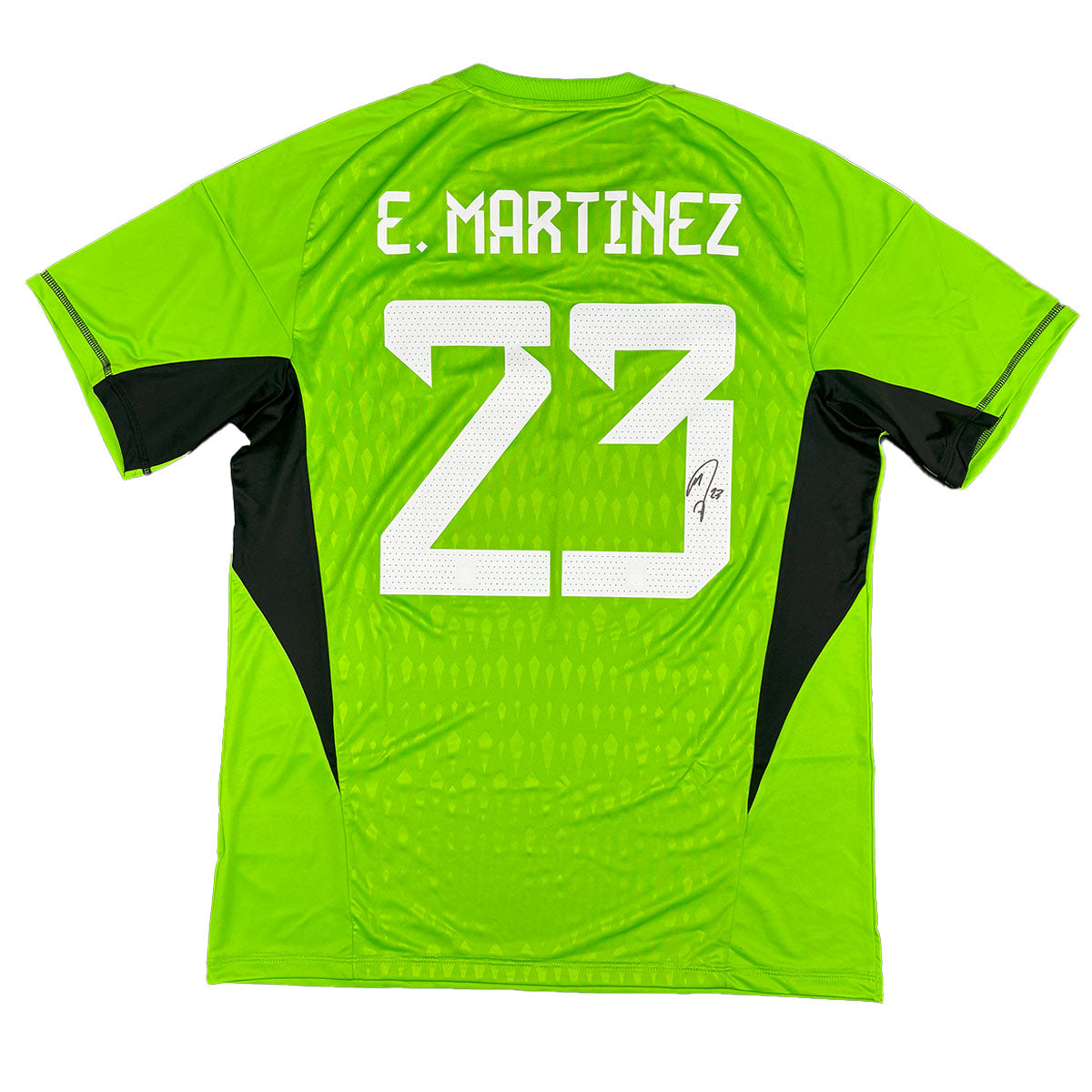 Emiliano Martínez Signed Argentina 2022/2023 Goalkeeper Home Shirt
