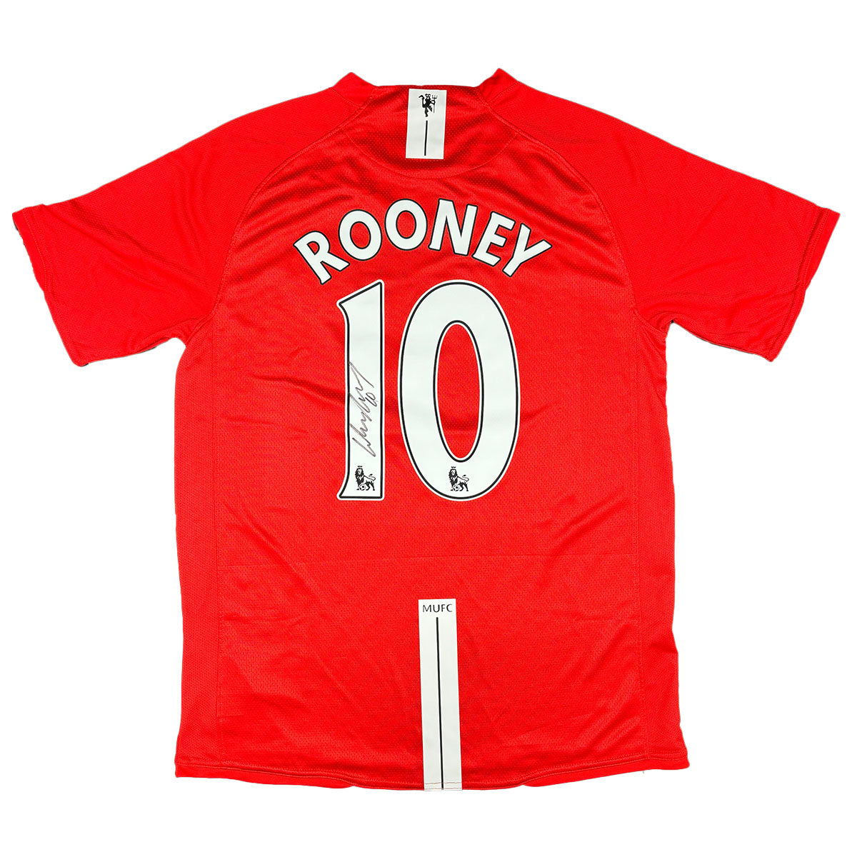 Wayne Rooney Signed Manchester United 2007/2008 Home Shirt