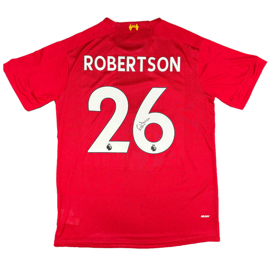 Andrew Robertson Signed Liverpool FC 2019/2020 Home Shirt