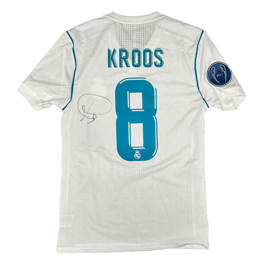 Toni Kroos Signed Real Madrid 2017/2018 Home Shirt
