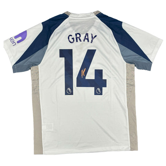 Archie Gray Signed Tottenham Hotspur 2025/2026 Home Shirt
