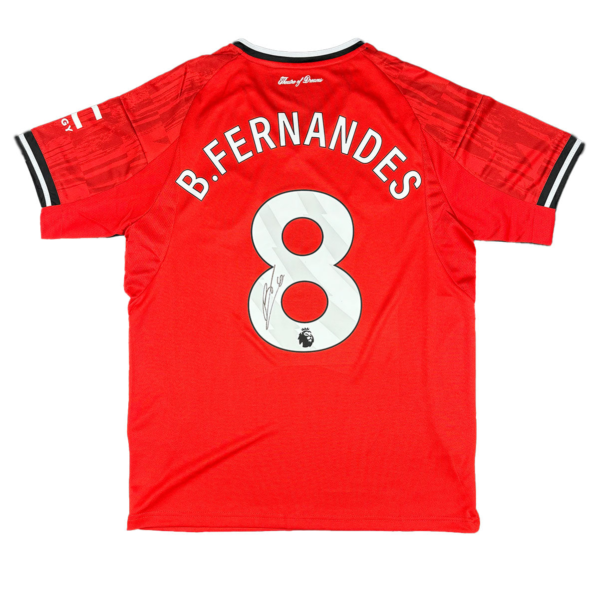 Bruno Fernandes Signed Manchester United 2025/2026 Home Shirt