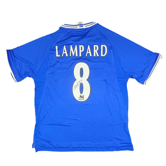 Frank Lampard Signed Chelsea 2000/2001 Home Shirt
