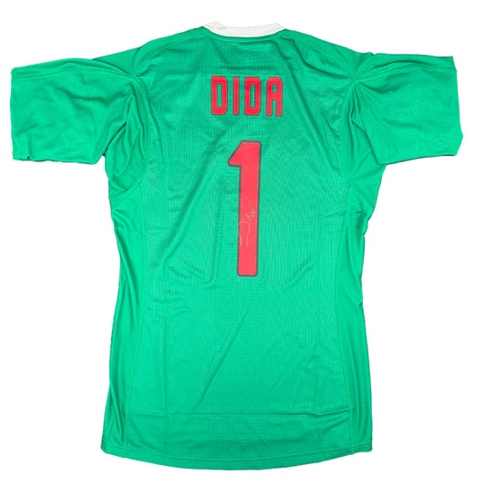 Dida Signed AC Milan 2017/2018 Goalkeeper Home Shirt