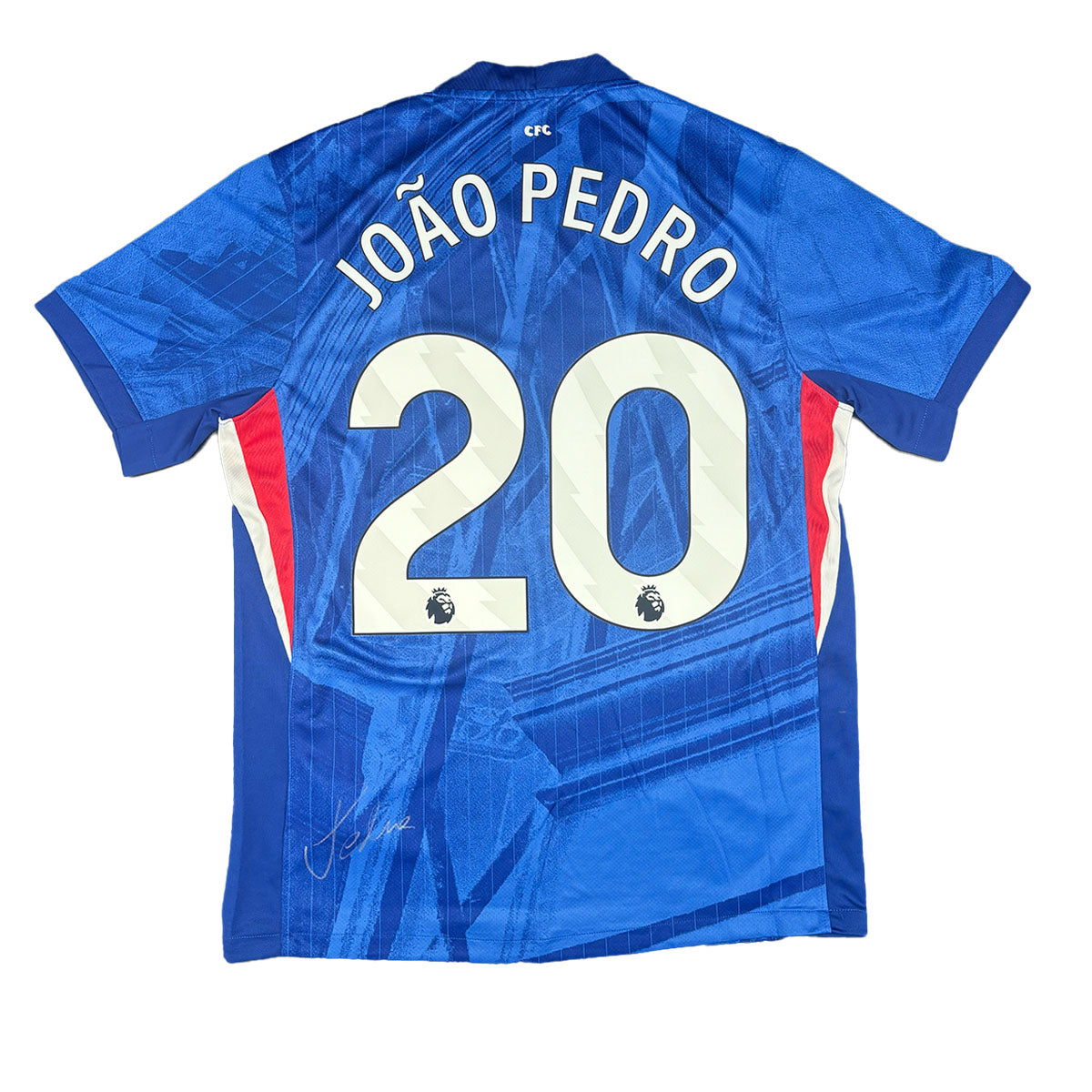 João Pedro Signed Chelsea 2025/2026 Home Shirt