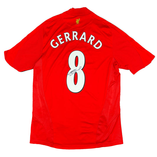 Steven Gerrard Signed Liverpool FC 2004/2005 Home Shirt
