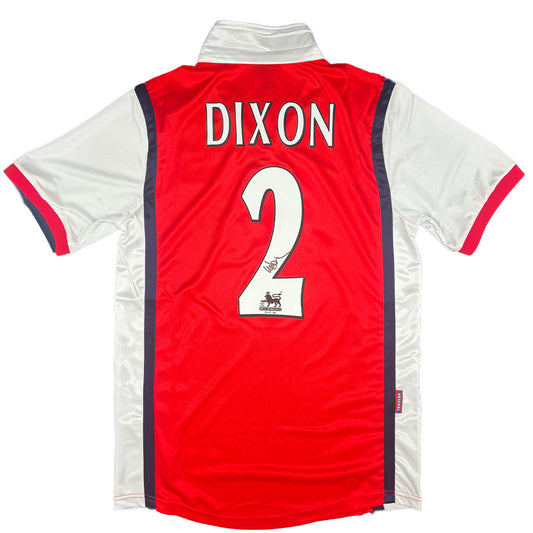 Lee Dixon Signed Arsenal 1999/2000 Home Shirt