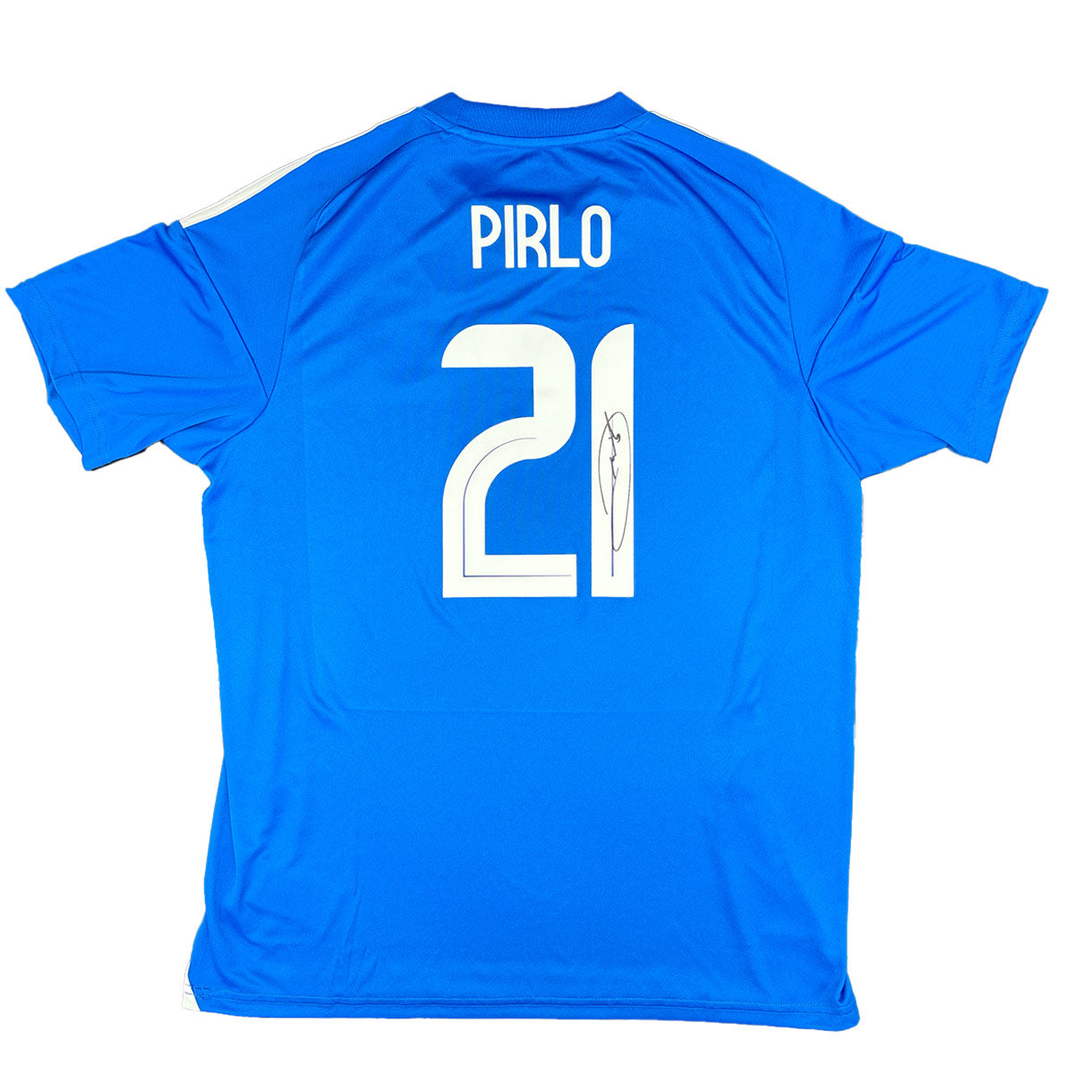 Andrea Pirlo Signed Italy 2024/2025 Home Shirt