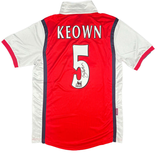 Martin Keown Signed Arsenal 1999/2000 Home Shirt