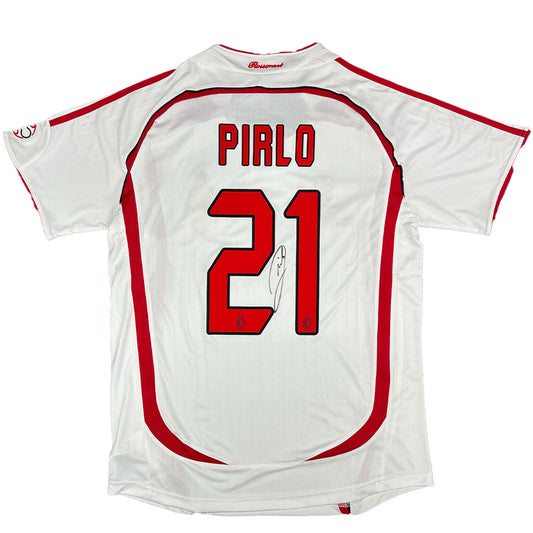 Andrea Pirlo Signed AC Milan 2006/2007 Away Shirt