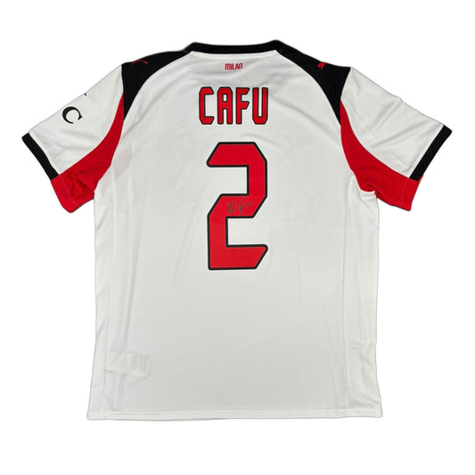 Cafu Signed AC Milan 2025/2026 Away Shirt