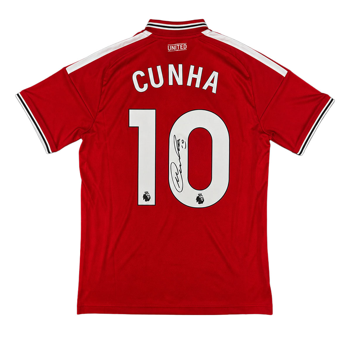Matheus Cunha Signed Manchester United 2026/2027 Home Shirt
