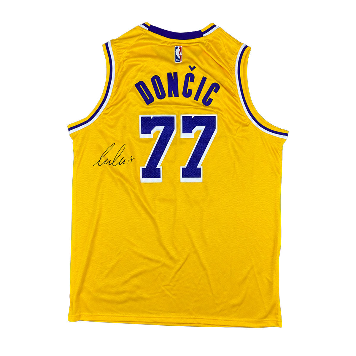 Luka Dončić Signed LA Lakers Home Jersey
