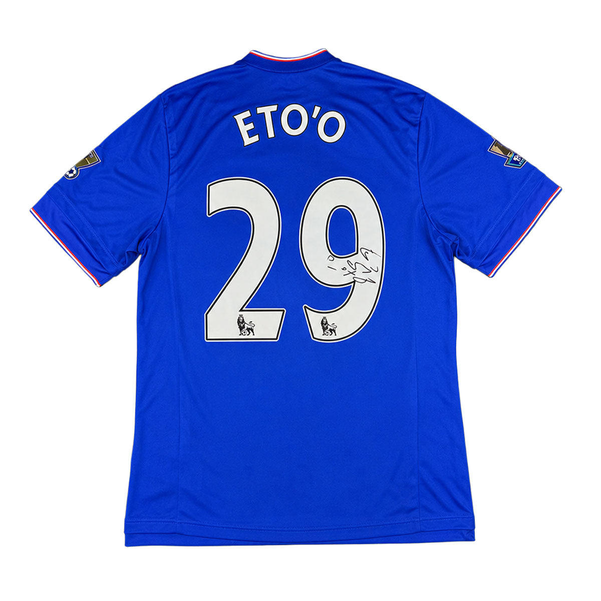Samuel Eto'o Signed Chelsea 2015/2016 Home Shirt