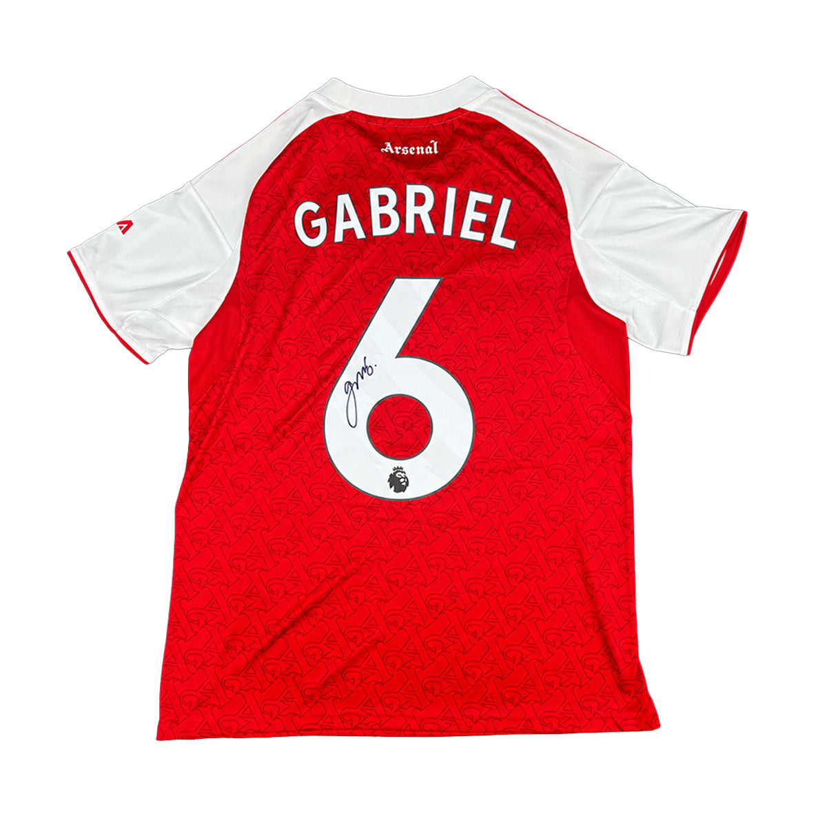Gabriel Magalhães Signed Arsenal FC 2025/2026 Home Shirt