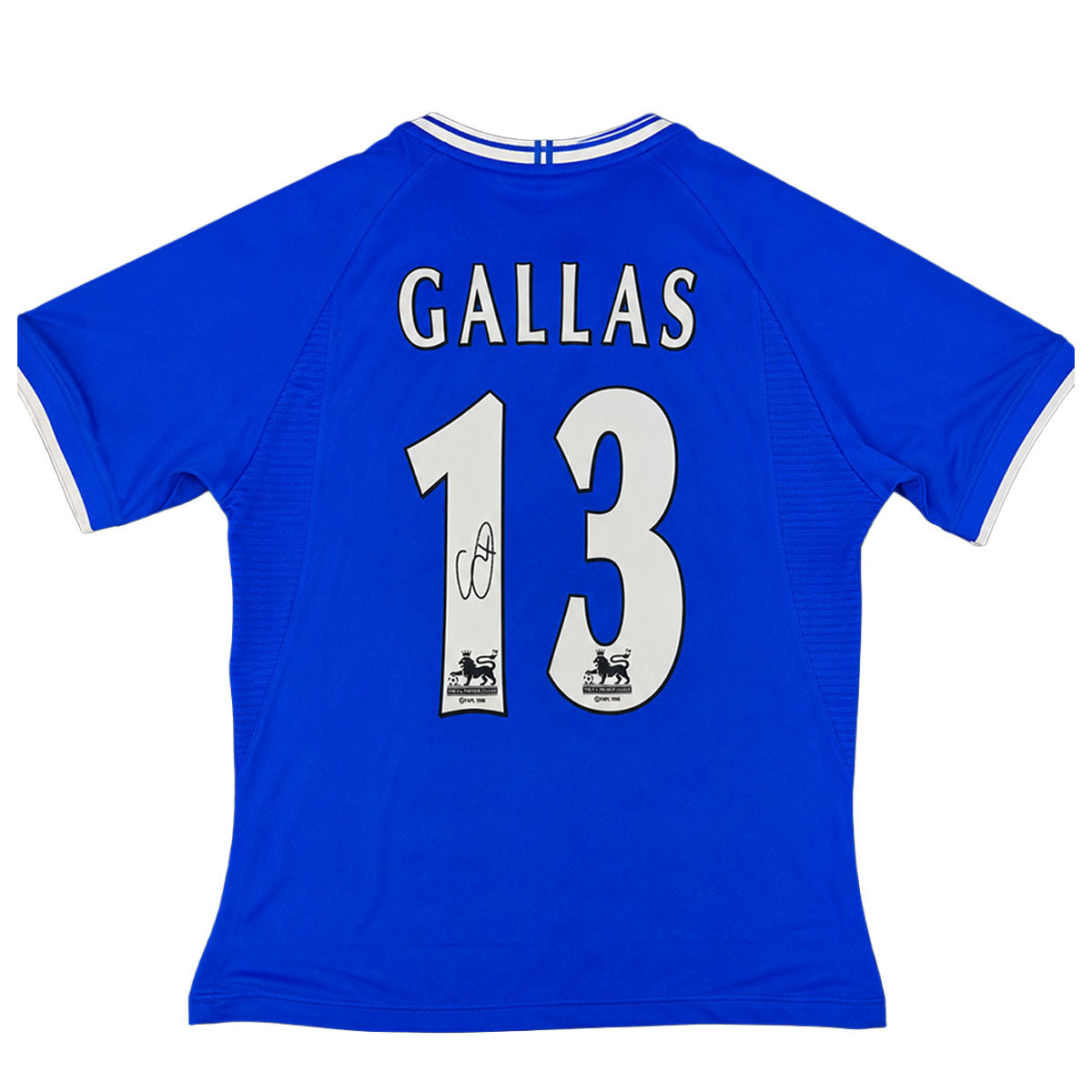 William Gallas Signed Chelsea 2000/2001 Home Shirt