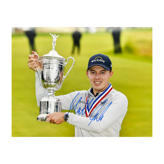 Matthew Fitzpatrick Signed A3 Photo