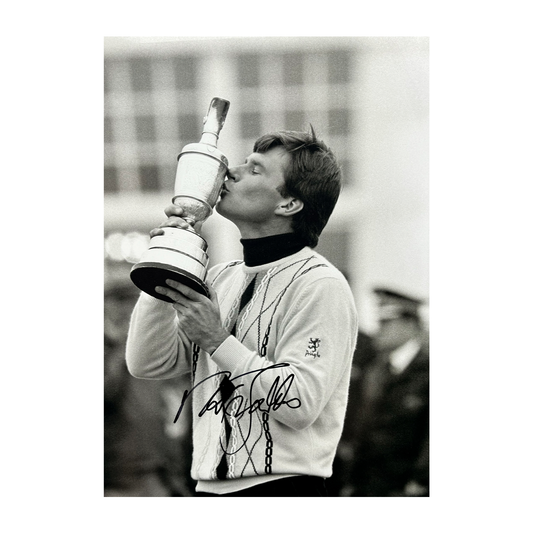 Nick Faldo Signed A3 Photo