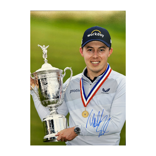 Matthew Fitzpatrick Signed A3 Photo