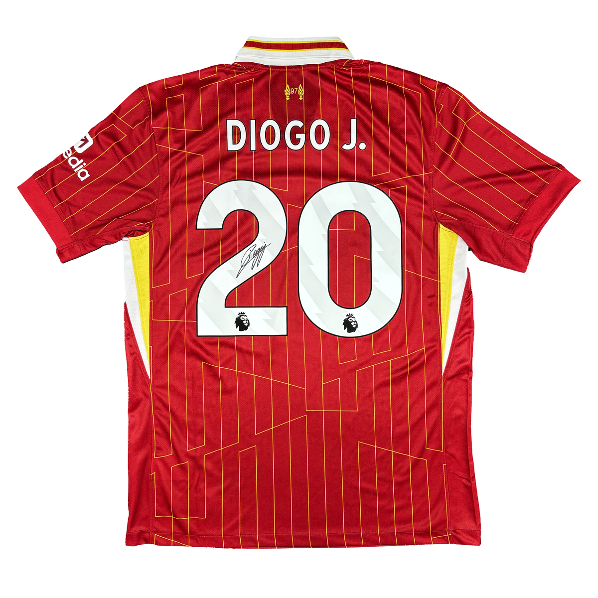 Diogo Jota Signed Liverpool 2024/2025 Home Shirt