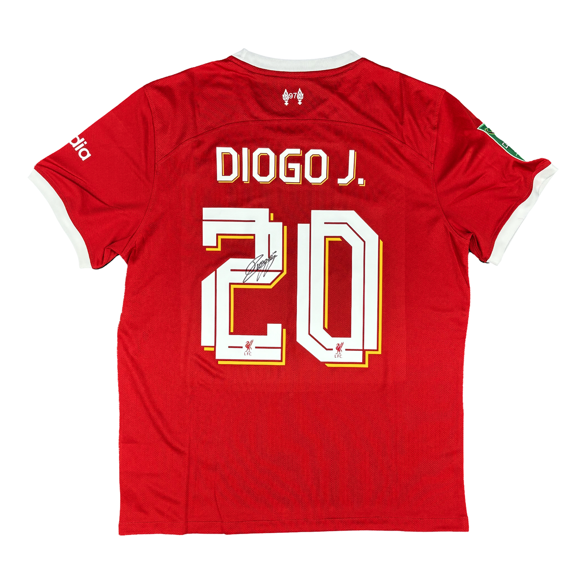 Diogo Jota Signed Liverpool 2022/2023 Home Shirt