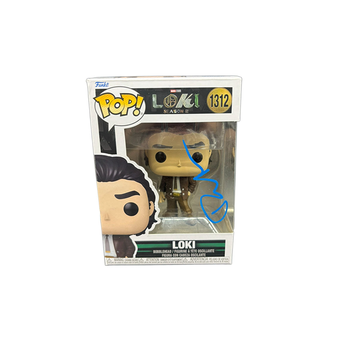 Tom Hiddleston Signed 'Loki' Funko Pop