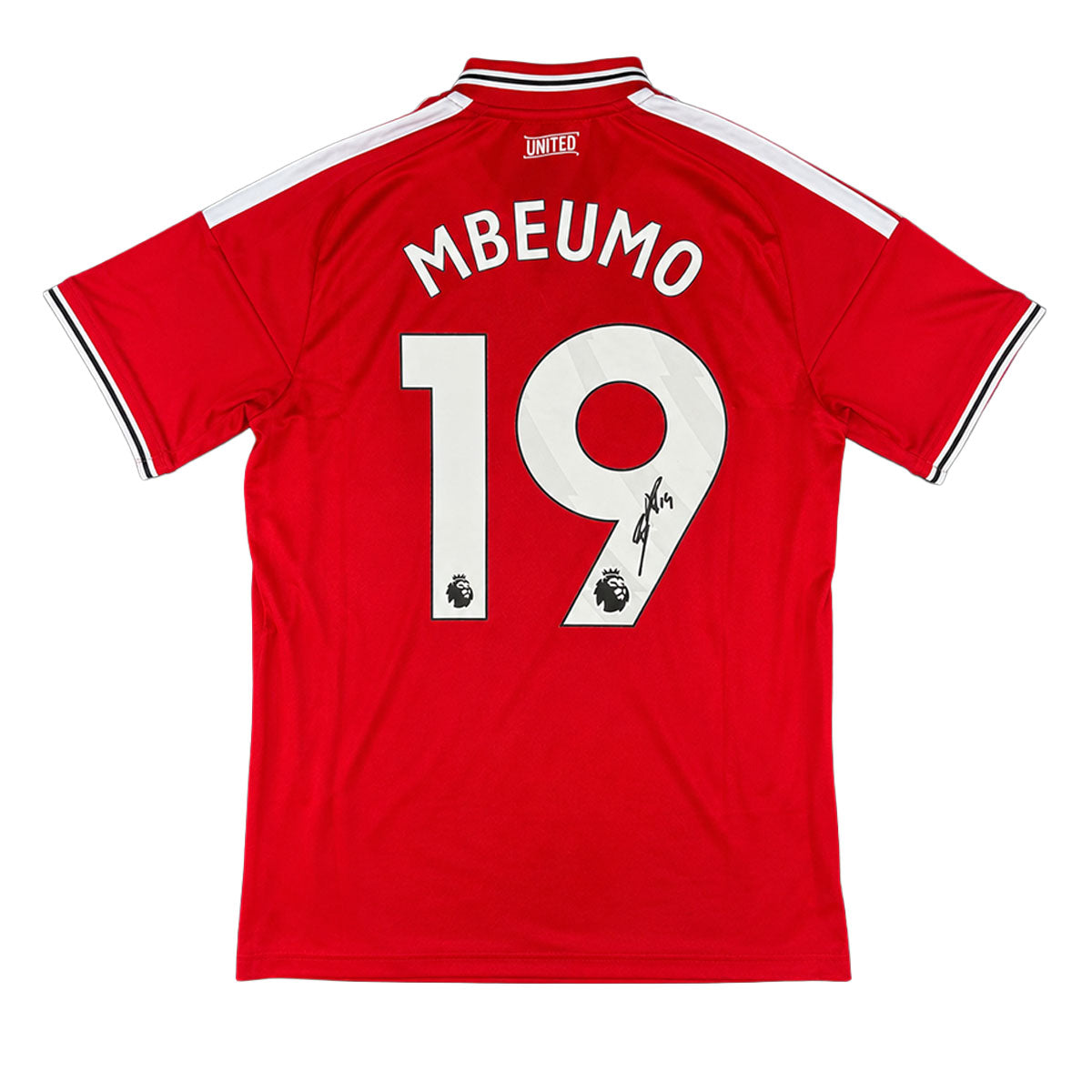 Bryan Mbuemo Signed Manchester United 2026/2027 Home Shirt
