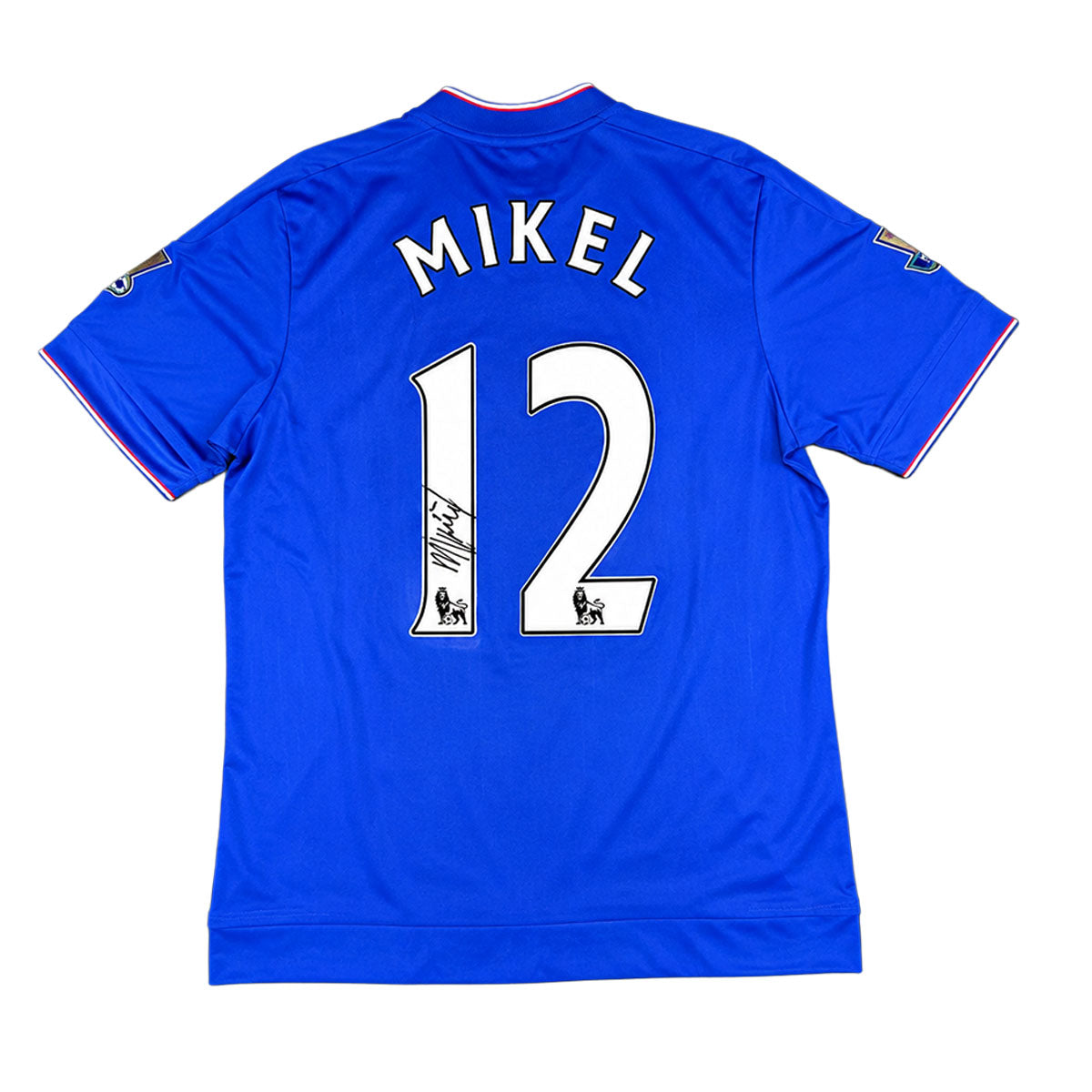 John Obi Mikel Signed Chelsea 2015/2016 Home Shirt
