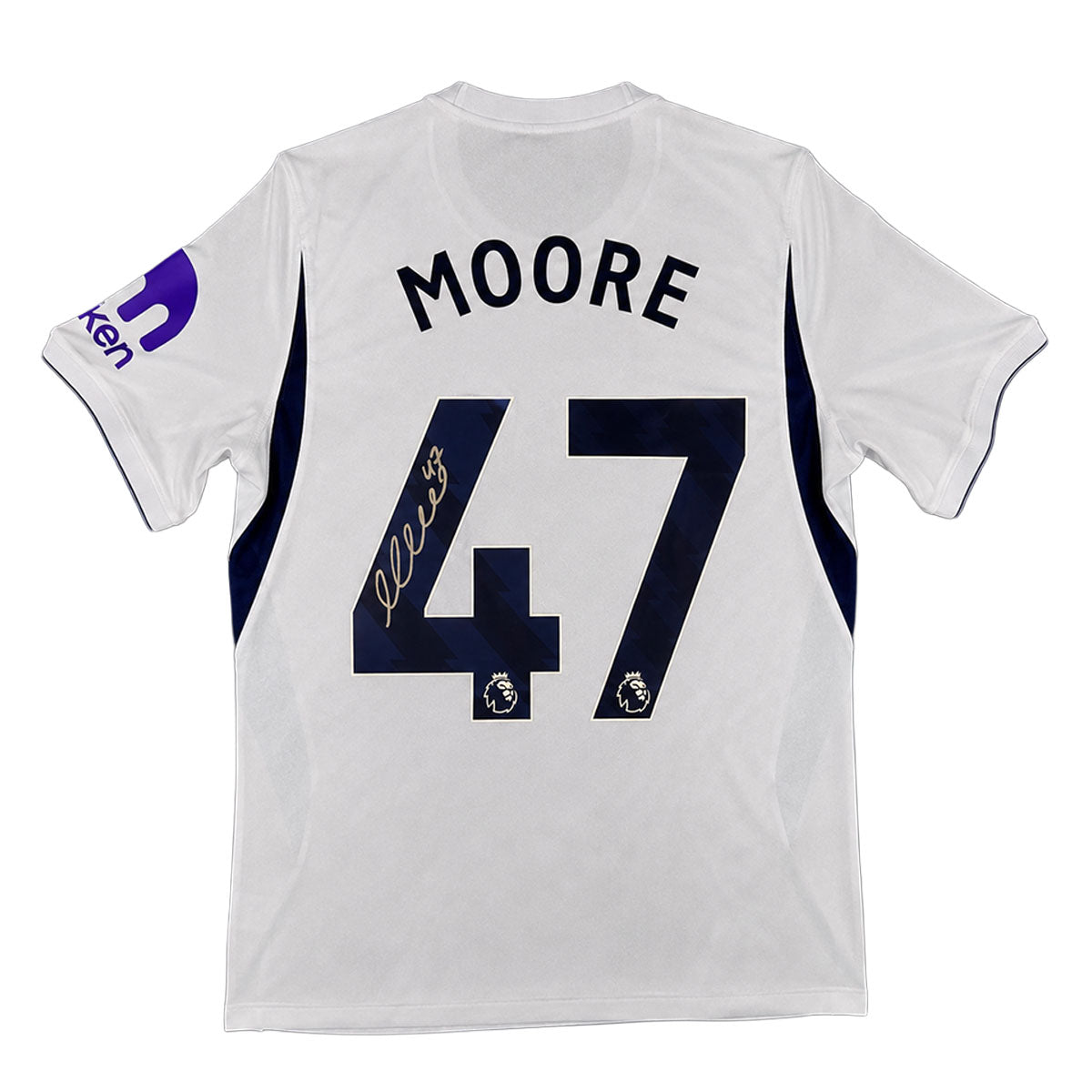 Mikey Moore Signed Tottenham Hotspur 2026/2027 Home Shirt