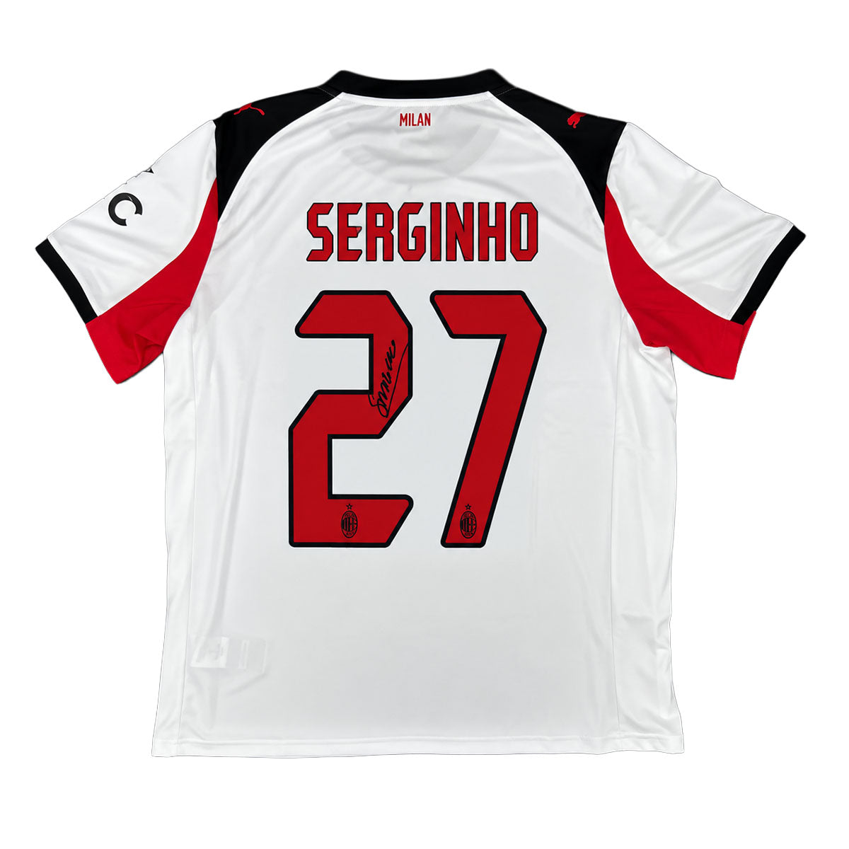 Serginho Signed AC Milan 2025/2026 Away Shirt