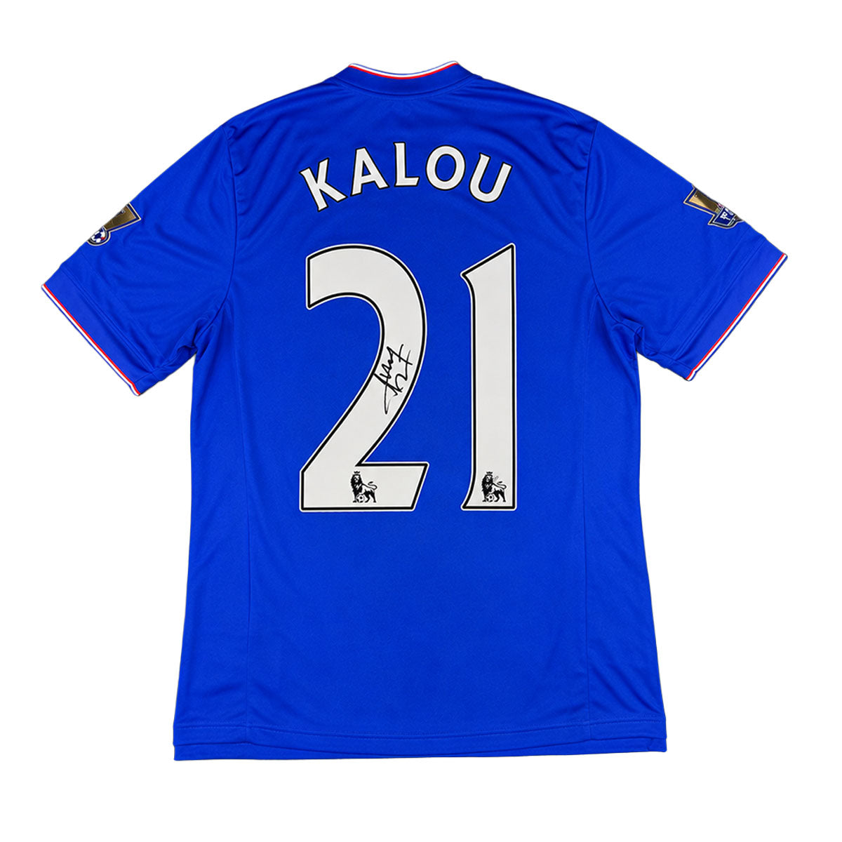 Salomon Kalou Signed Chelsea 2015/2016 Home Shirt
