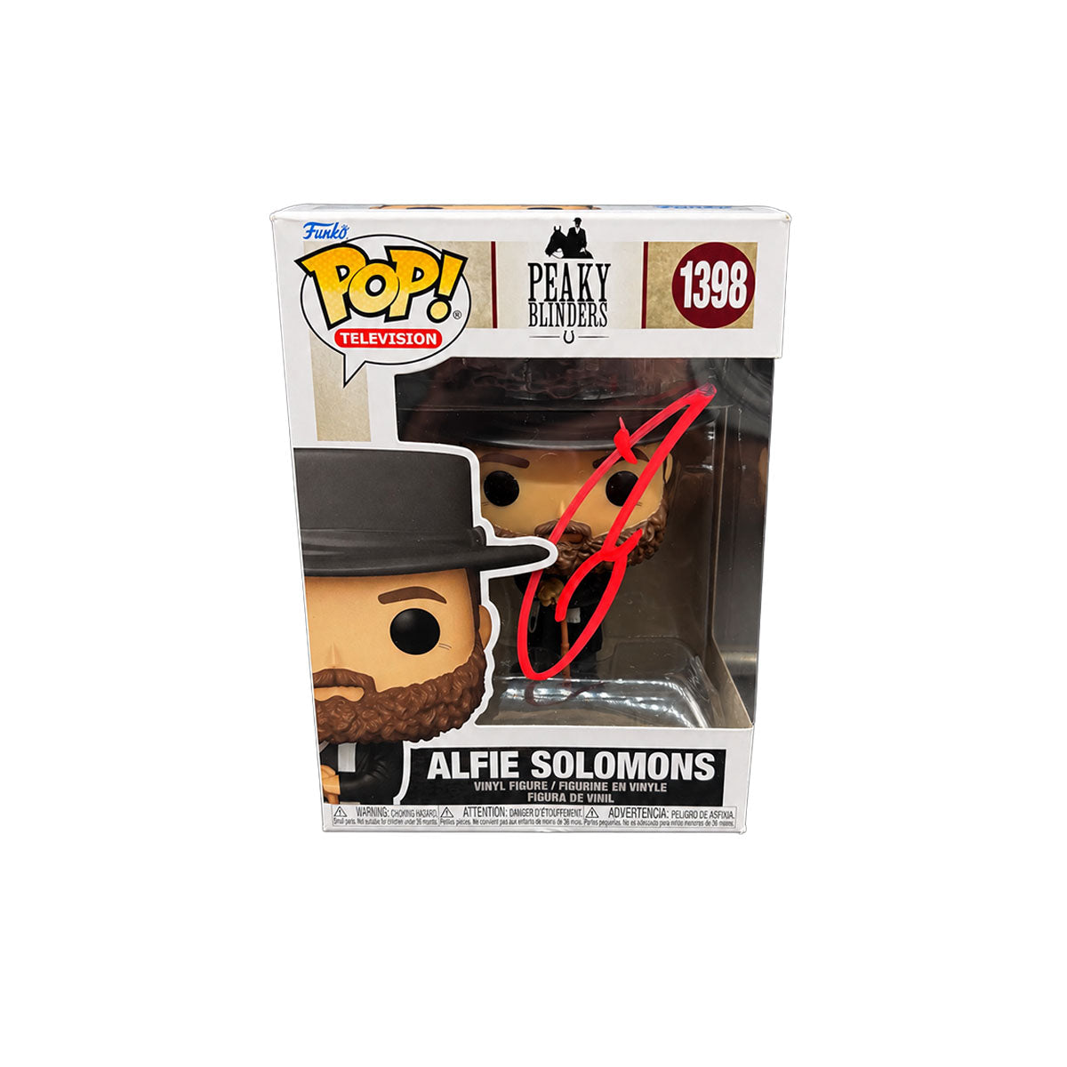 Tom Hardy Signed 'Alfie Solomon' Funko Pop